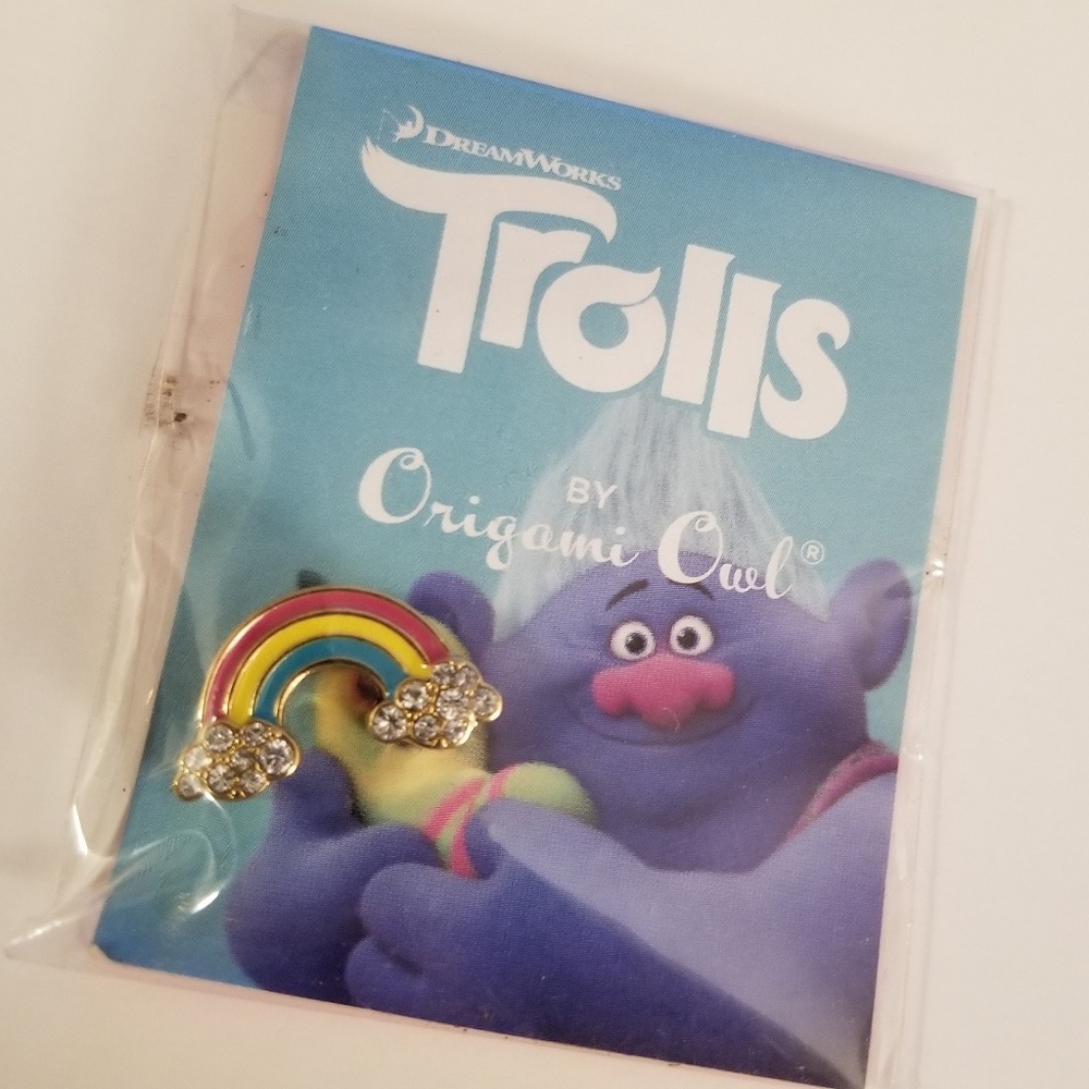 Origami  owl trolls rainbow slider